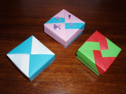 Prelucrarea lemnului foarte subțire - origami
